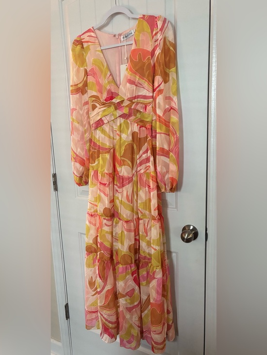 All About Mary Dresses & Skirts - All About May Larosse Maxi Dress in Autumn Willow - Size 2, NWT